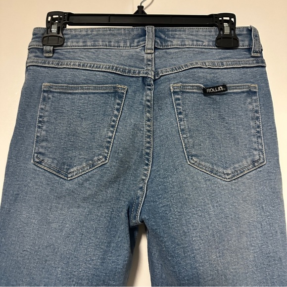 Rollas East Coast Super Skinny High Rise denim Jean Size 28 - Picture 9 of 10